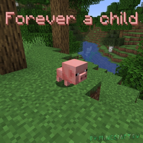 Forever A Child - вечно маленькие животные [1.18.1] [1.17.1] [1.16.5]