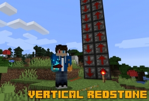 Vertical Redstone - Вертикальный Редстоун [1.16.5] [1.15.2] [1.14.4]