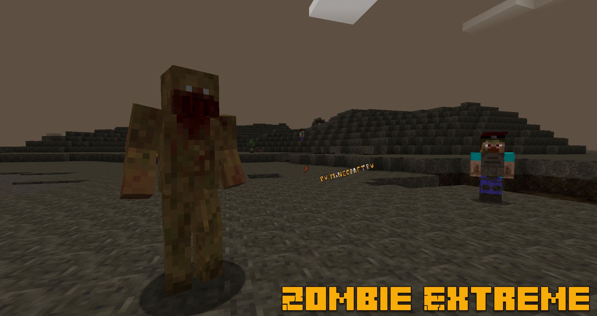Мод Zombie Extreme - это мод на зомби апокалипсис, теперь мир игры будет не...