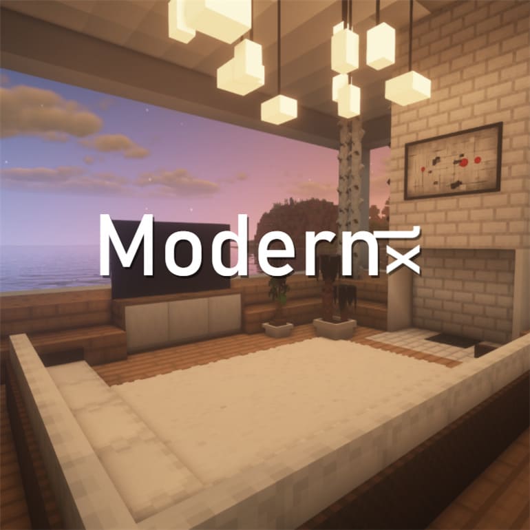 Modernxl - мебель, реалистичный декор дома в стиле модерн [1.16.5] [1.15.2] [1.14.4]