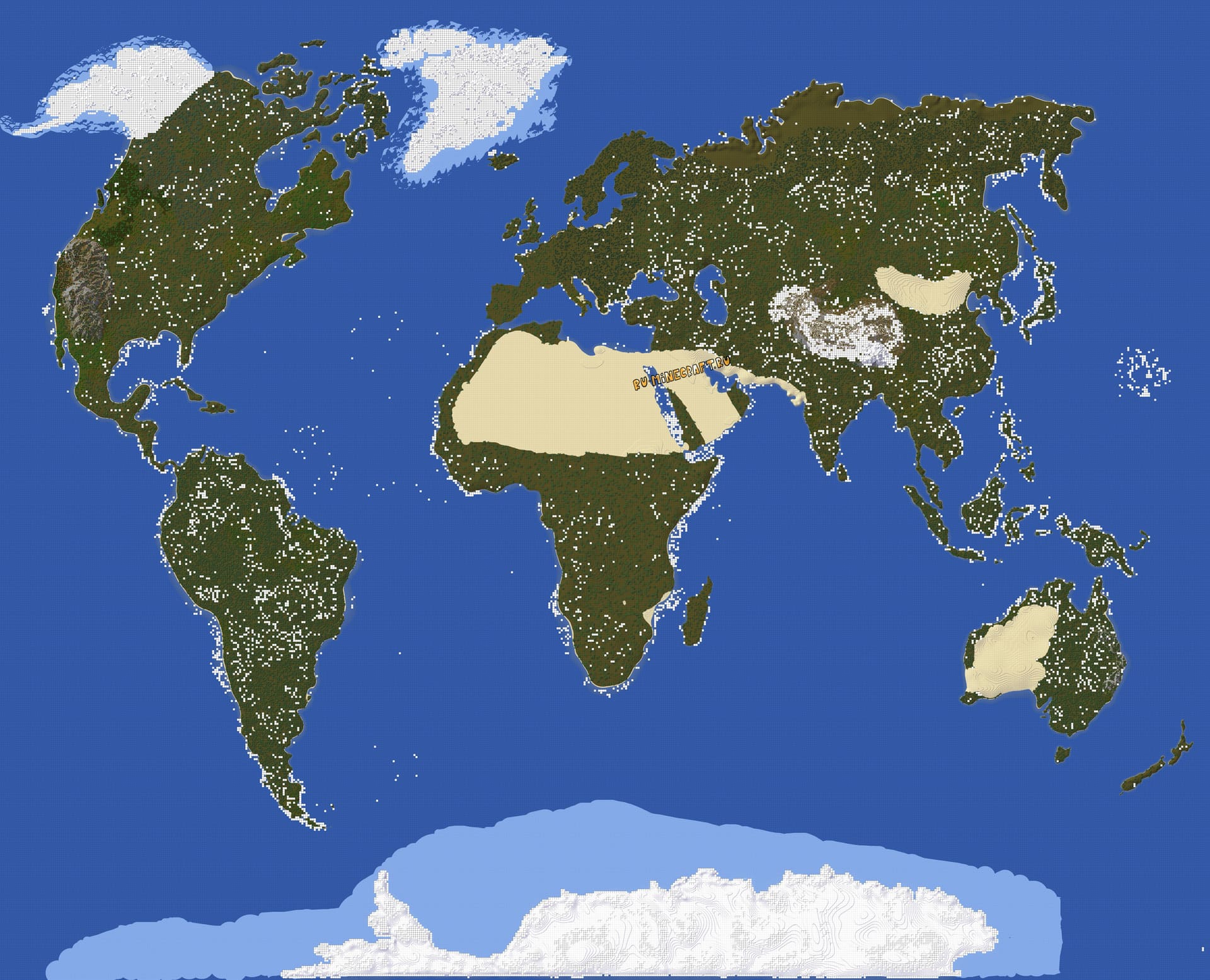 Project:Real world - Карта реального мира [1.16.5] [1.15.2] » Скачать картыдля Майнкрафт [1.18.2] [1.17.1] [1.16.5] [1.15.2] [1.14.4] [1.12.2] [1.7.10]