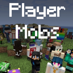 Player Mobs - мобы враждебные игроки [1.20.1] [1.19.4] [1.18.2] [1.16.5]