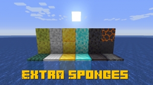 Extra Sponges - больше видов губок [1.20.4] [1.19.4] [1.18.2] [1.17.1] [1.16.5]