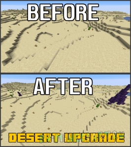 Desert Upgrade - улучшение пустыни [1.16.5]
