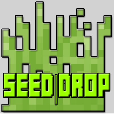 Seed Drop Mod - семена выпадают из травы, настройка дропа [1.18] [1.17.1] [1.16.5] [1.12.2] [1.7.10]