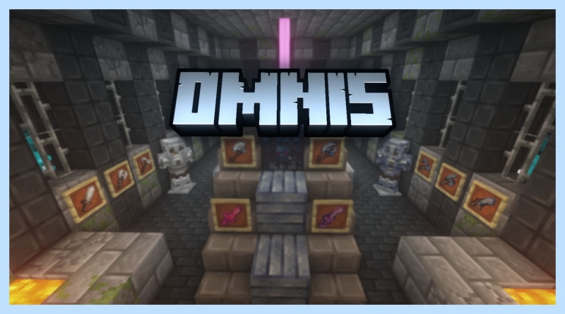 Omnis - более сильные ценные оружие, инструмент и броня [1.18.2] [1.16.5]
