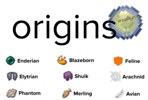 Origins - происхождение, разные расы с способностями [1.19.3] [1.18.2] [1.17.1] [1.16.5] [1.15.2]