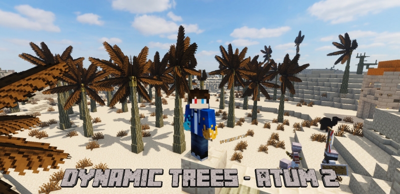 Dynamic Trees - Atum 2 - реалистичные деревья мода Atum 2 [1.16.5] [1.12.2]