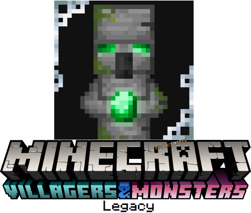 Villagers And Monsters Mod Legacy - измерения с боссами [1.16.5]