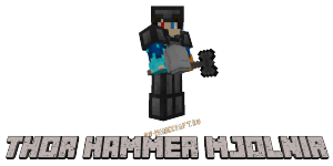 Thor Hammer Mjolnir - молот тора (мьёльнир) [1.16.5]
