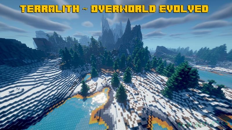 Terralith ~ Overworld Evolved - изменение стандартных биомов [1.19.2] [1.18.2] [1.17.1]