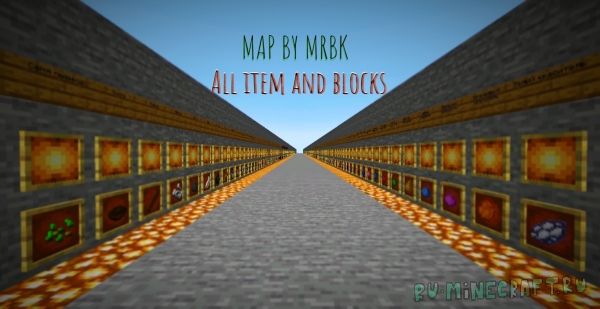 All items and blocks - Все блоки и предметы [1.17.1]