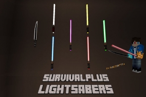 Lightsabers - реалистичный световой меч [1.19.4] [1.18.2] [1.17.1] [1.16.5] [1.15.2] [1.12.2]