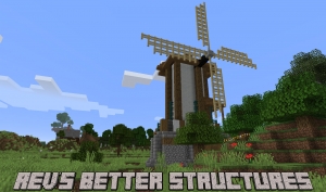 Rev's Better Structures - структуры (строения) в мире игры [1.16.5]