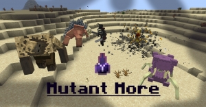 Mutant More - мобы мутанты [1.16.5]