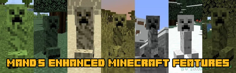 Mand's Enhanced Minecraft Features - дополнительные фичи [1.18.1] [1.17.1] [16x]