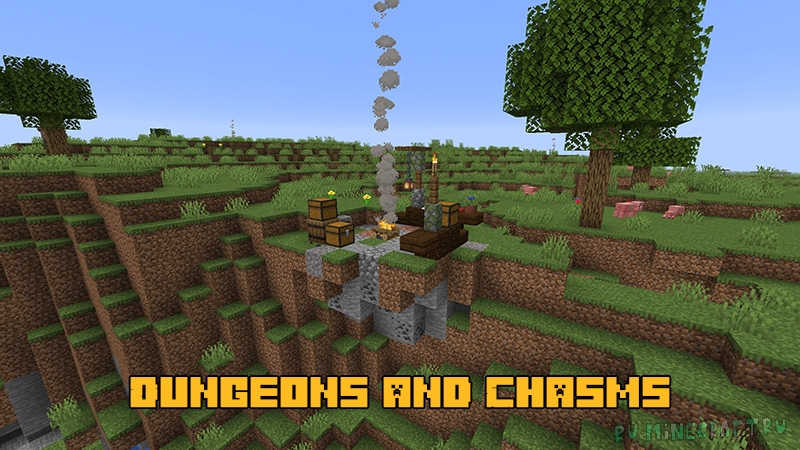 Dungeons&Chasms - новые структуры [1.16.5]