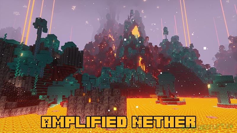 Amplified Nether - горы в аду [1.20.2] [1.19.4] [1.18.2]
