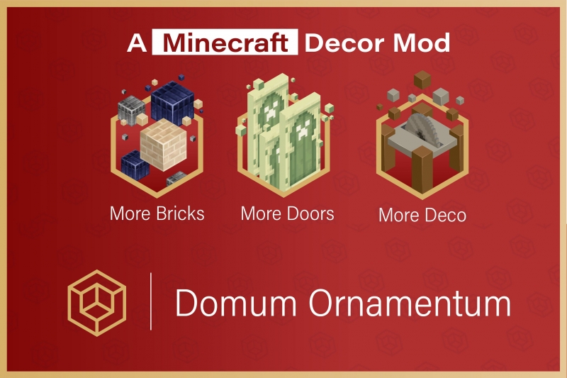 Domum Ornamentum - декоративные блоки [1.19.1] [1.18.2] [1.17.1]