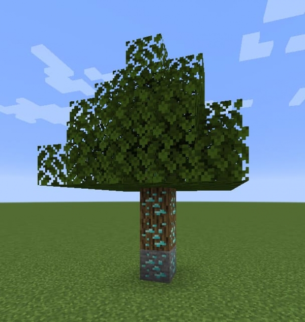 Ore Tree:Reborn - деревья дающие руды [1.18.2] [1.17.1] [1.16.5]