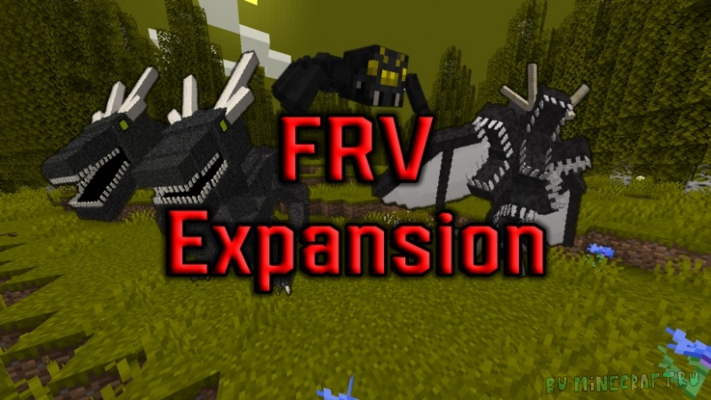 FRV Expansion - мрачные биомы, мобы, руды и оружие [1.16.5]