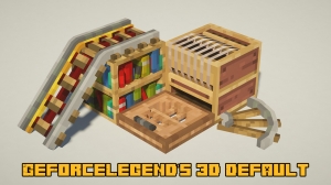 GeForceLegend's 3D Default - больше 3д моделей [1.20.2] [1.19.4] [1.16.5] [16x]