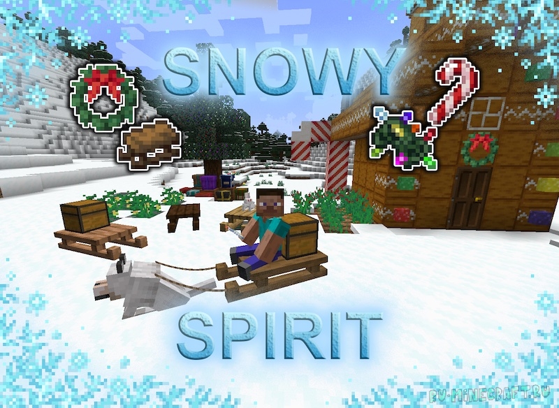 Snowy Spirit - зимний дух [1.19.2] [1.18.2]