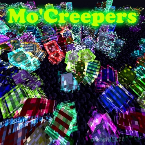Mo'Creepers - разные криперы [1.18.1]