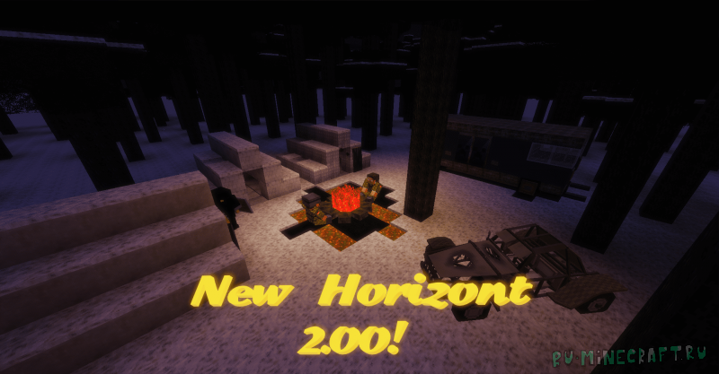 New Horizont 2.00 - сборка для командных войн [Сборка] [1.12.2]