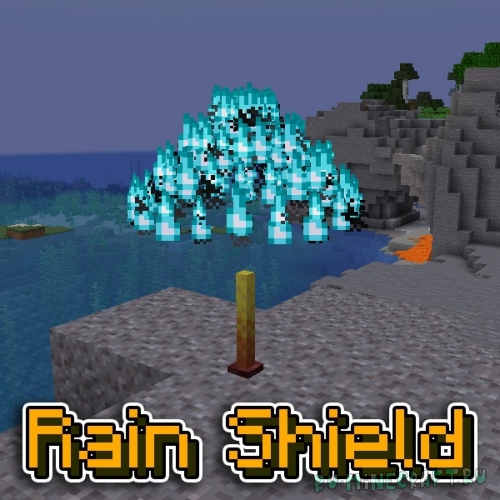 Rain Shield - защитный щит от дождя [1.20.1] [1.19.4] [1.18.2]