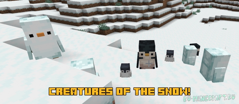 Creatures From The Snow! - зимние мобы [1.19.4] [1.18.2]