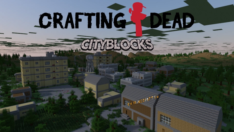 Crafting Dead: Cityblocks - декор города зомби апокалипсис [1.18.2]