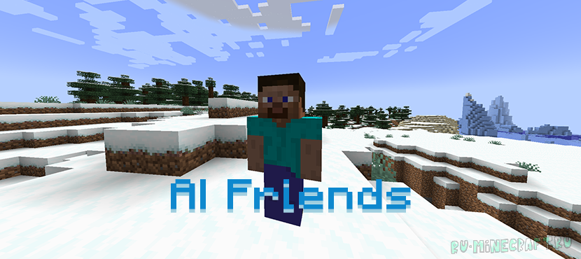 AI Friends – искусственные друзья [1.18.2]