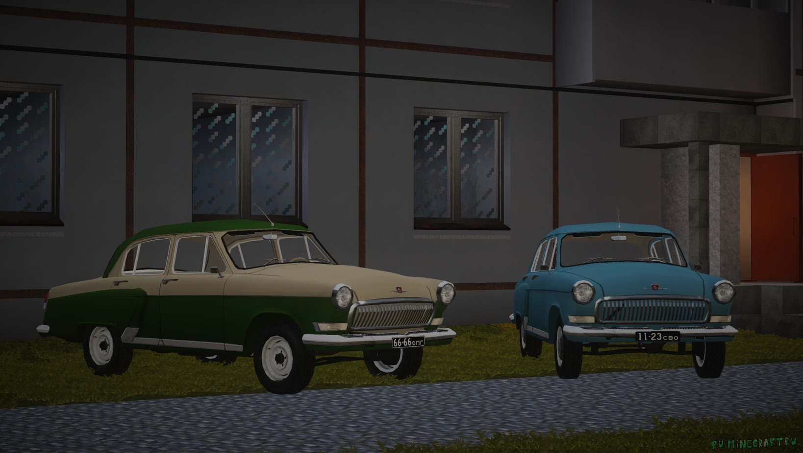 USSR auto pack - советские автомобили [1.12.2] » Скачать моды для Майнкрафт