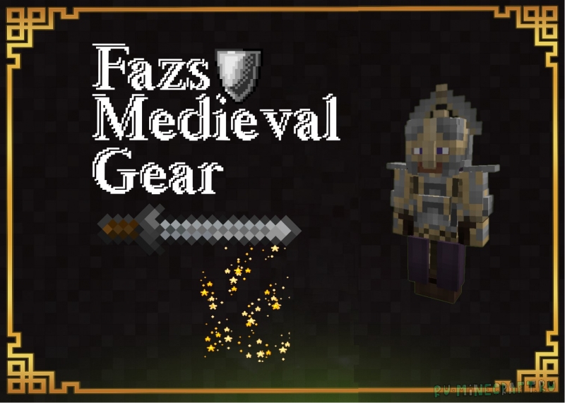 Faz's Medieval Gear - средневековая броня [1.16.5]