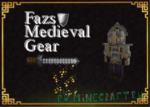 Faz's Medieval Gear - средневековая броня [1.16.5]