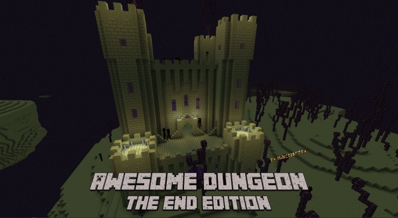 Awesome Dungeon The End edition - структуры, данжи в краю [1.18.2] [1.17.1] [1.16.5]