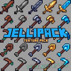 JelliPack -     [1.21.4] [1.20.2] [1.19.4] [1.18.2] [1.16.5] [16x]