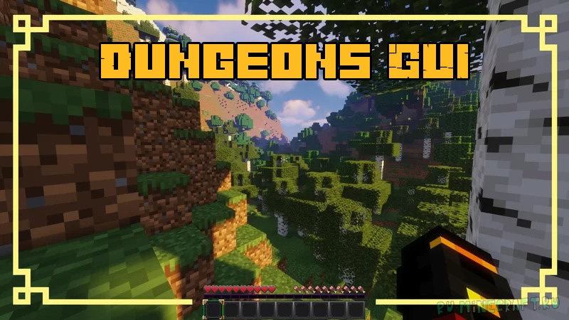Dungeons GUI - GUI из minecraft dungeouns [1.18.2] [16x]