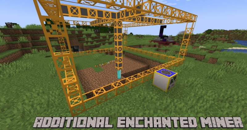 Additional Enchanted Miner - карьер для добычи ресурсов [1.19.3] [1.18.2] [1.17.1] [1.16.5] [1.12.2]