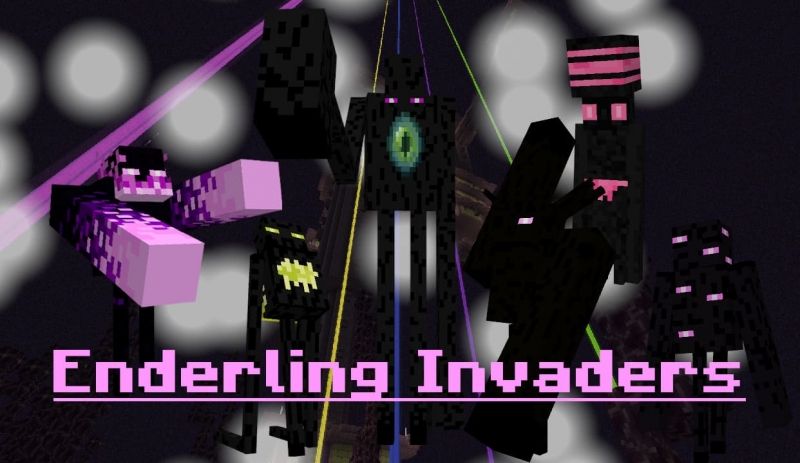 Enderling Invaders - новые разновидности эндерменов [1.16.5]