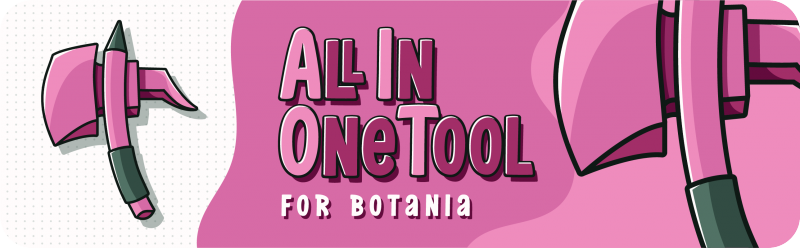 AIOT Botania - мультинструменты для ботании [1.19.2] [1.18.2] [1.16.5] [1.15.2] [1.14.4] [1.12.2]
