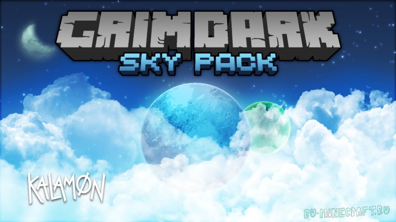 Grimdark Sky Pack - небо в стиле фентези [1.19.4] [1.18.2] [1.17.1] [16x]
