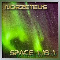 Norzeteus Space (FutureSpace) - космические текстуры будущего [1.19.1] [64x] [128x]