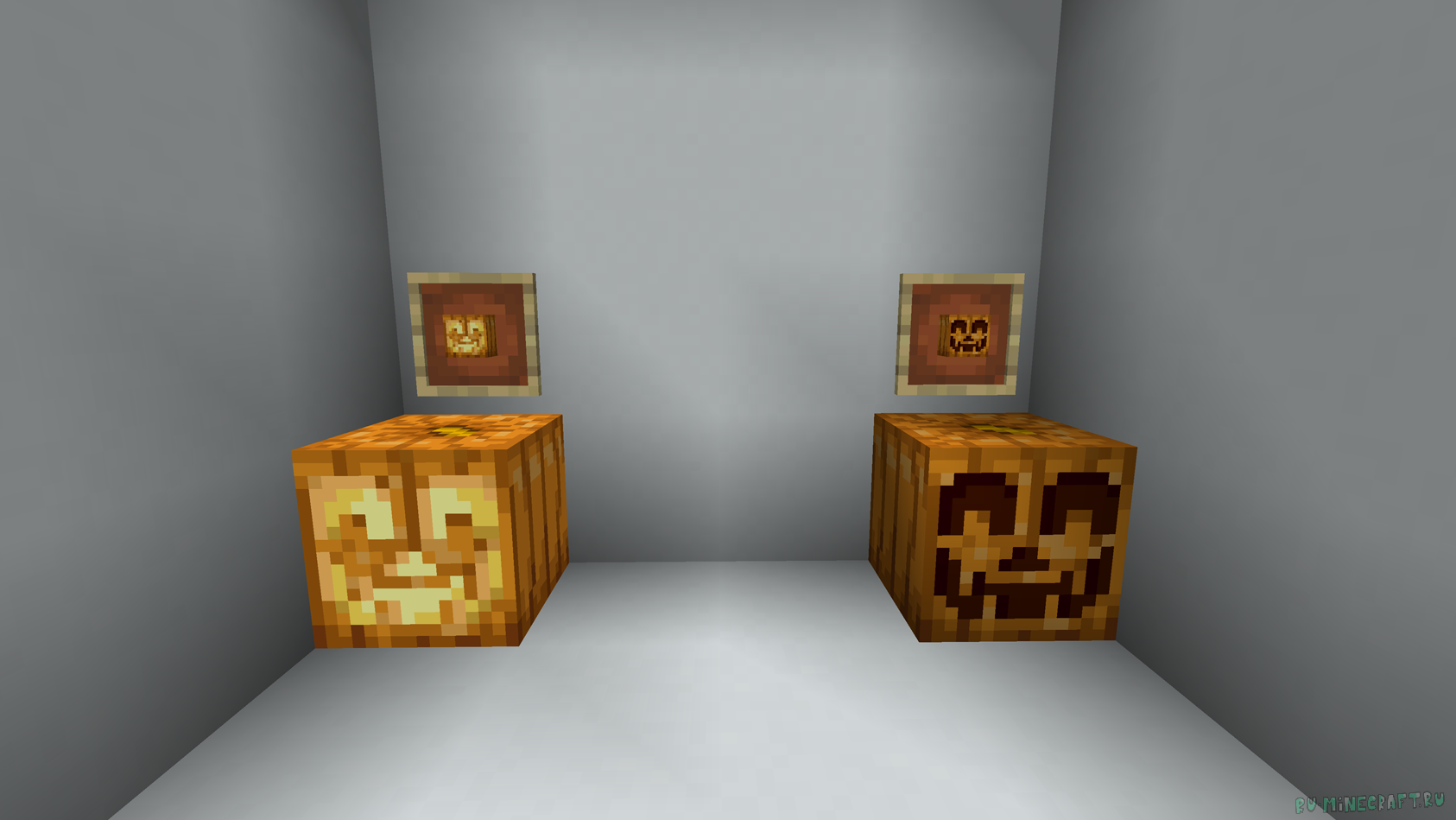 Funny Pumpkins - весёлые тыквы [1.16.5] [1.12.2] » Бездна сайта ru-minecraft .ru