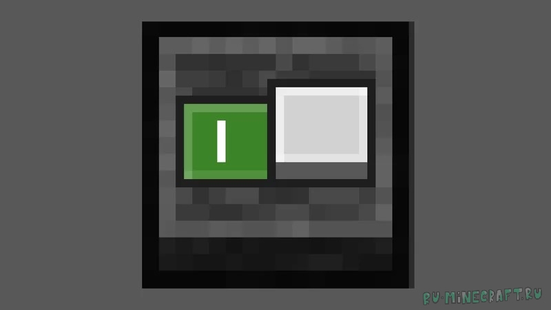 Groundstone GUI - серо-зеленый интерфейс [1.19.2] [16x]