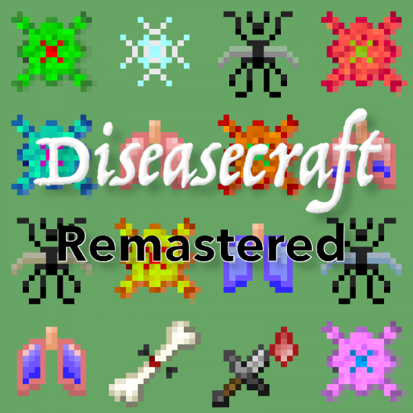 DiseaseCraft - Смертельные болезни [1.18.2] [1.10.2] [1.7.10]