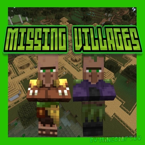The Missing Villages - деревни в джунглях и болотах [1.19.2]