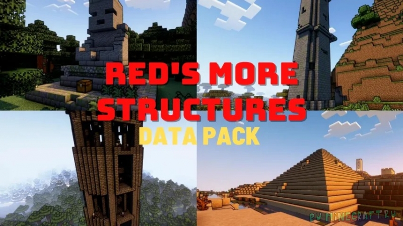 Red’s More Structures - новые атмосферные структуры [1.19.2]
