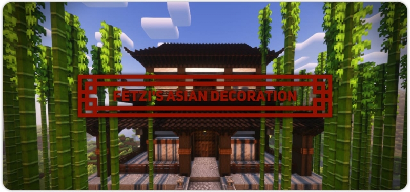 Fetzi's Asian Decoration -     [1.20.4] [1.19.4]